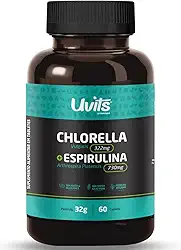 Clorella + Spirulina 60 Caplets - Uvits