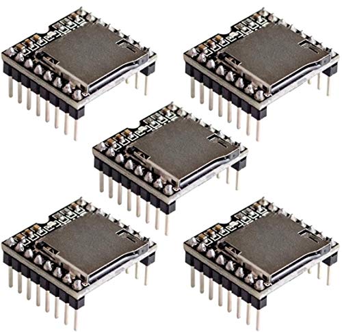 5pcs DFPlayer Mini MP3 Player Module MP3 Voice Module TF Card and USB Disk
