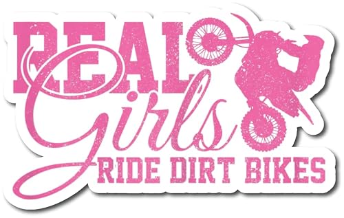 Real Girls Ride Dirt Bikes sticker image
