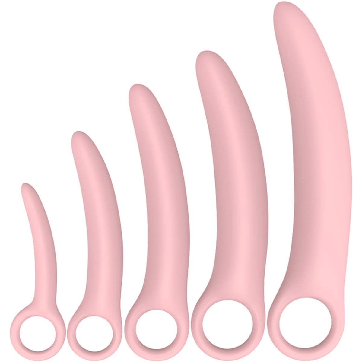 set 5 pezzi dilatatore silicone