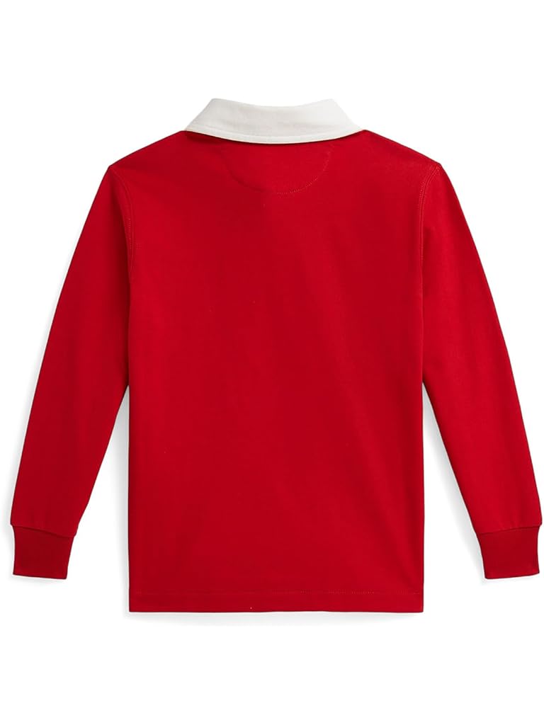 Multi Polo Ralph Lauren Triple-pony Cotton Rugby Shirt (toddler/Little Kid)