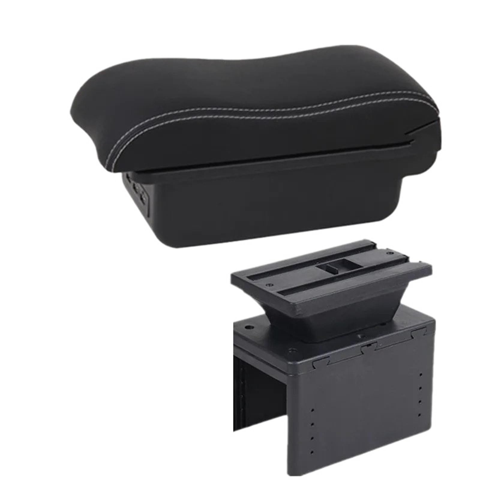 BYHGFDEA Armrest Storage Box For Captur For Clio 5 Armrest Central Storage Box Retrofit Interior Car Accessories