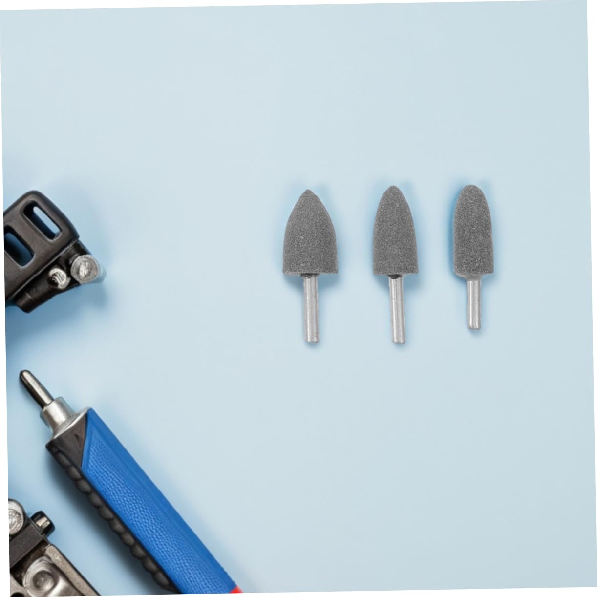 Veemoon 20pezzi Punte Per Lucidatura Intaglio Vetro Ceramica Pietra e Mole Abrasive Con Gambo Per Affilatura Molatura Levigatura e Incisione