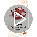 Image of ADDMAX Extension Board with USB | 6 Power Sockets, 2 USB Ports + 1 Type-C Port | 1.8M Heavy Duty Cord | 10A 220V Multi Plug Extension Cord | Fireproof Power Strip for Home, Office & Laptop - Red