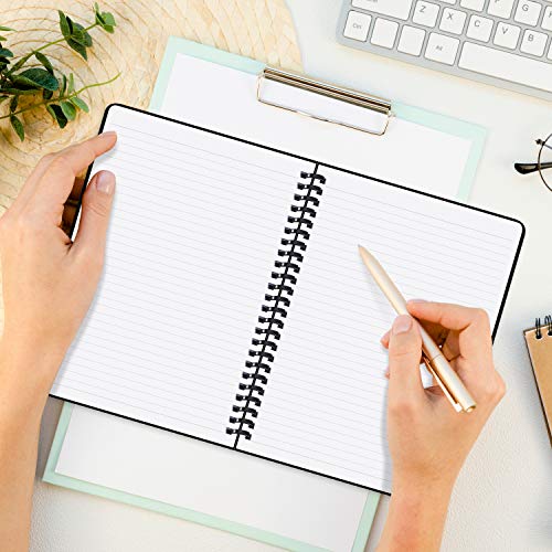 2-Pack-Ruled-NotebooksJournals-RuledLined-Notebooks-825--575-Premium-Paper-Spiral-Notebook-with-Soft-Ring-Binding