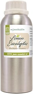 Lemon Eucalyptus Essential Oil – 8 fl oz (237 ml) Aluminum Bottle w/Plug Cap – 100% Pure, Natural Aromatherapy Oil for Diffusers, Candles, DIY & Home Refreshing