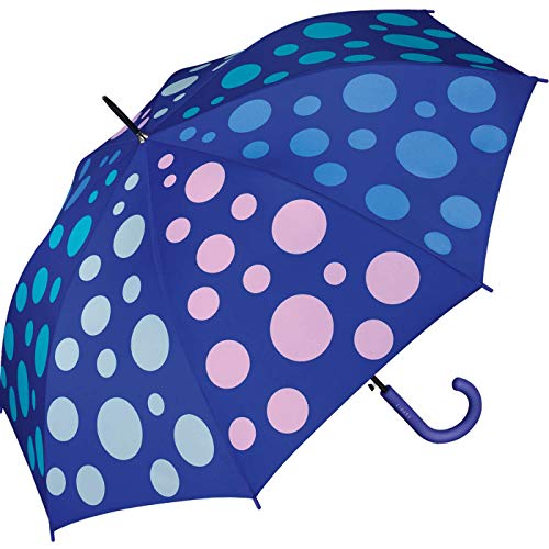 Preisvergleich Produktbild Esprit Stockschirm Long AC Bubble Dots Spectrum Blue