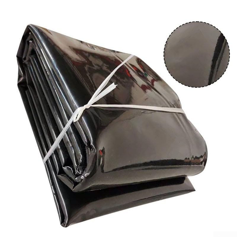 Faltbare Polyethylen-Teichfolie 0 5 mm Dicke für Fischteiche, Wasserspiele und Wassergärten, Größe 2,1 x 3 m, geeignet für verschiedene Teichdesigns