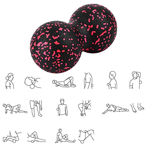 Bolas de terapia, Andoer Conjunto de bolas de massagem Bola de amendoim bola pontiaguda Bola Fascial