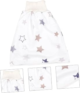 SECFOU Saia De Fraldas Calças De Treino Respiráveis Para Bebés Roupa Interior De Treino De Algodão Roupa Interior De Treino De Algodão Puro Bebé Almofada De Urina De Algodão Branco