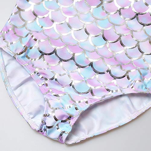 Image of Swimsuits for Little Girls 6t One Piece Mermaid Bathing Suits Kids Beach Outfit