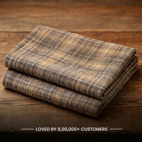 Image of Cotton Fabric Material for Men and women (5 Meter, Coffee), Solid