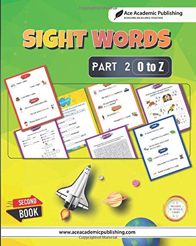 Sight Words - Part 2 (O to Z): Includes Activities and Games Sight Words - Part 2 (O to Z): Includes Activities and Games