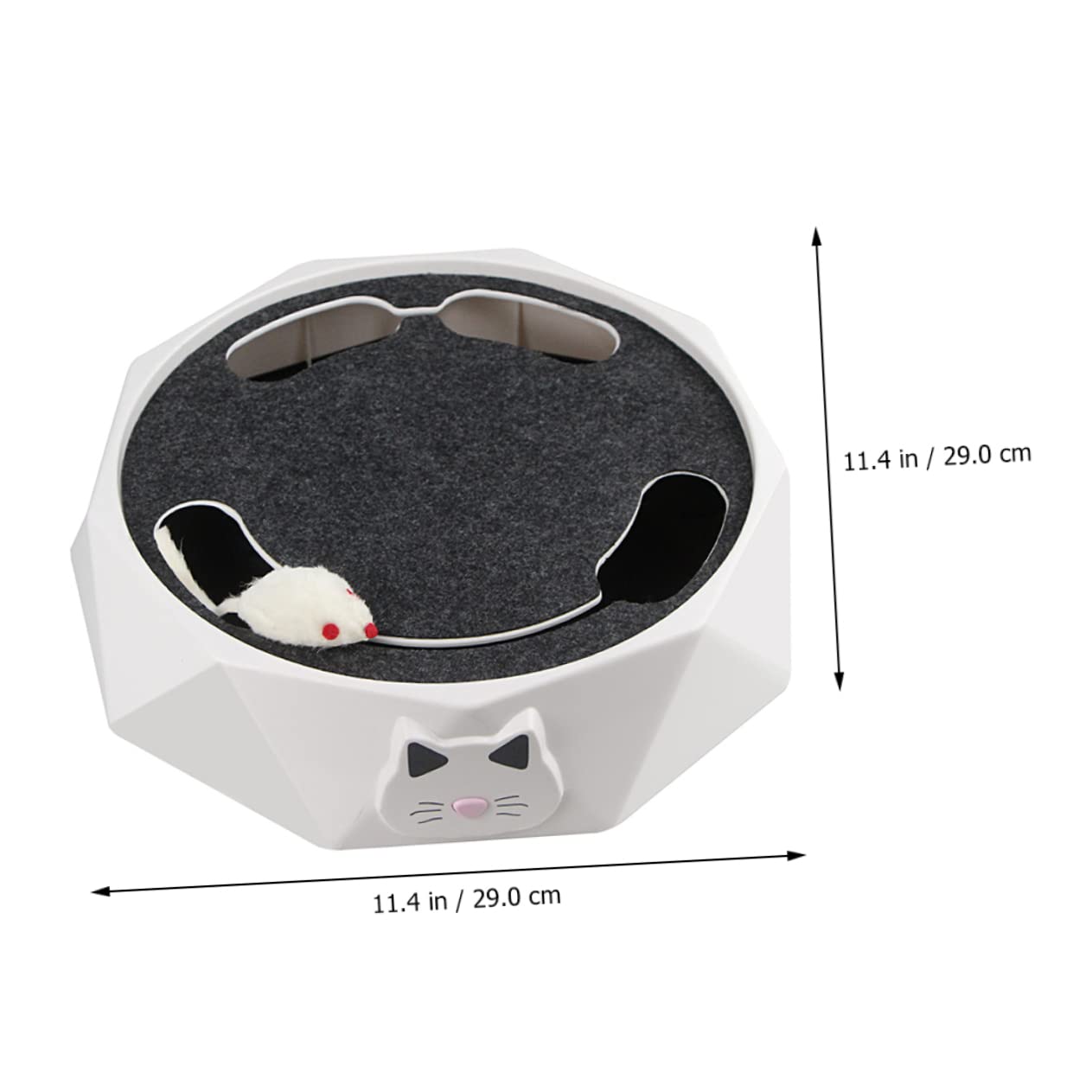 BESPORTBLE Souris Jouet pour Chat Interactif avec Sortie Automatique Jouet Exercice pour Chatons