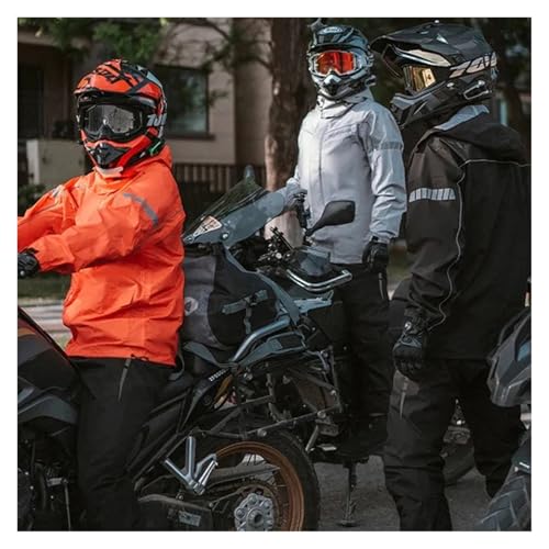 Combinaison de pluie moto réfléchissante contre les intempéries - 3