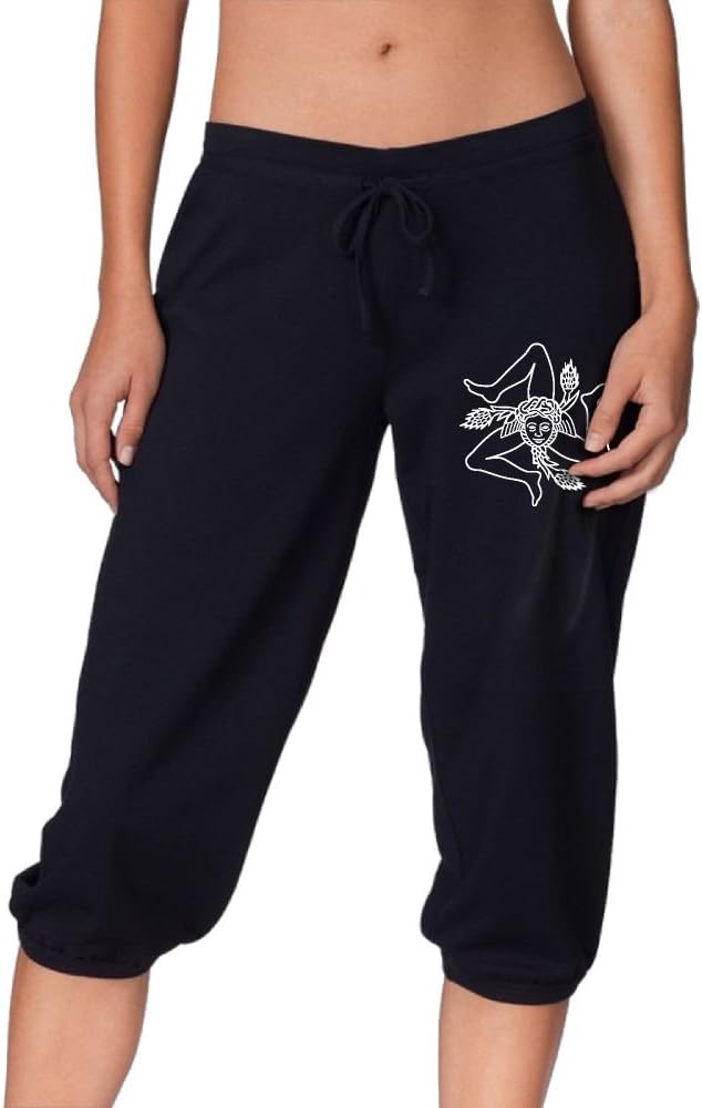 Sicilian Trinacria - Sicilia Pride Women's Casual Jogging Harem Pants Athletic Pants