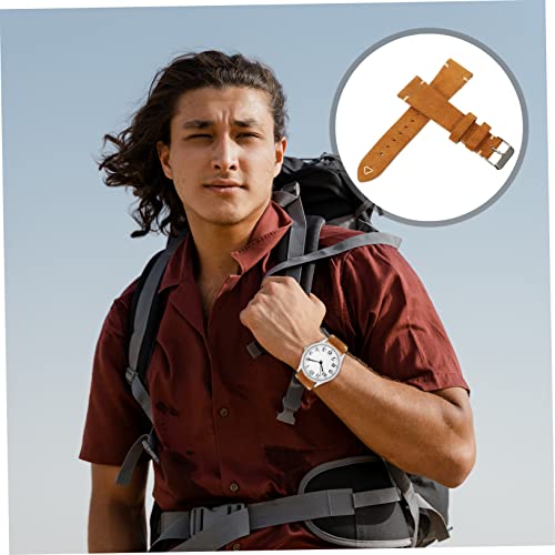 Correa de cuero para reloj de hombre correa reemplazable 4