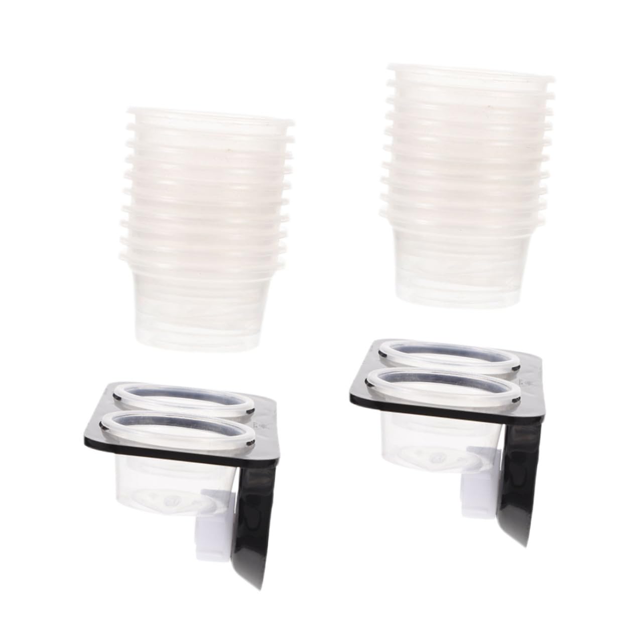 BESPORTBLE 3sets Mangiatoie per Rettili con Accessori per per Rettili Design Rimovibile e Facile per Casual