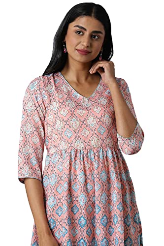 Image of Aurelia Women Fit and Flare Casual Ankle Length Dress