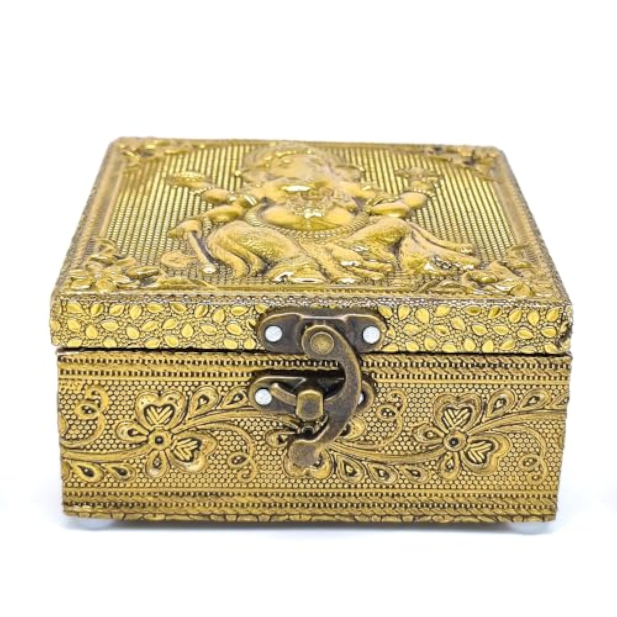 Oxidised Ganesha Handicraft Jewelry Box