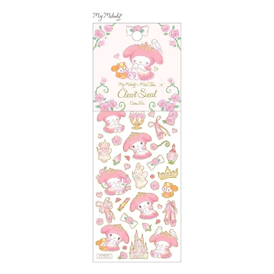 Amazon.co.jp: マイメロディ たけいみき[シールシート]ふち箔