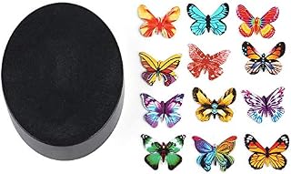 Personality Magnetic Desktop Sculpture Color Butterfly Desktop Educational Toy for School Office Home Decoration Gifts Crafts Kids Children Supplies(Butterfly)