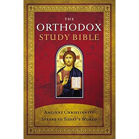 The Orthodox Study Bible, Hardcover: Ancient Christianity Speaks to Today's World Cover