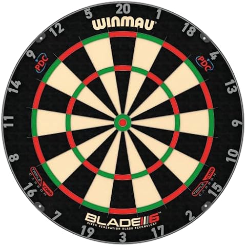 WINMAU Blade 6 Triple Core Carbon Diana de cerdas Profesionales Cover
