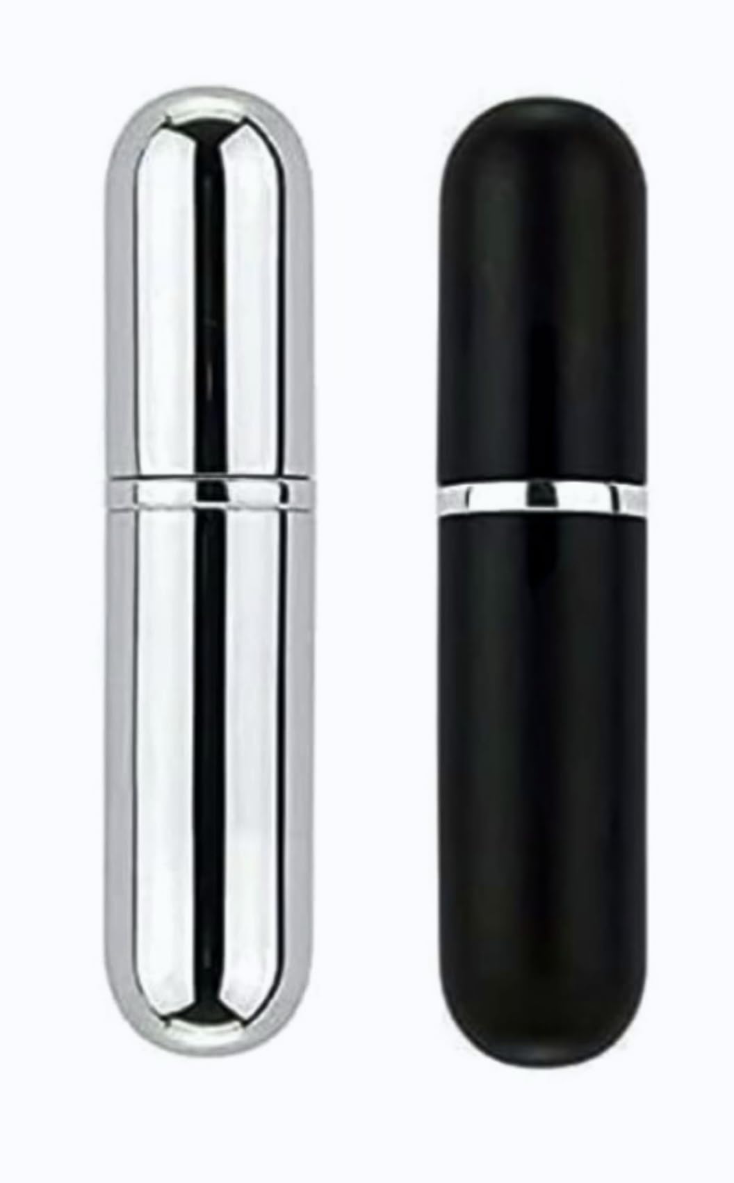 2-Pack Refillable Perfume Atomizer Spray Bottles – Portable Travel Fragrance Mini Bottles, Leak-Proof and Easy to Refill, Compact for Purses & Handbags, 5ml/0.17oz Capacity(C)