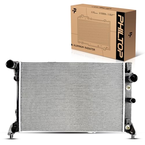 Image of PHILTOP Car Radiators Compatible with 2000-2004 Dakota 2000-2003 Durango (Core Thickness: 1 in) CU2294 | Core Width 23-7 /16 inch fit for 2000-2004 Dakota 2000-2003 Durango
