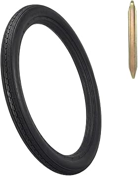 20x1.75 Bicycle Solid Tires Rubber Anti-Puncture for BMX Road Bike | 20 inch bike solid tire, High-elastic rubber anti-puncture explosion-proof, Shock-absorbing, Fit 30mm rim groove width