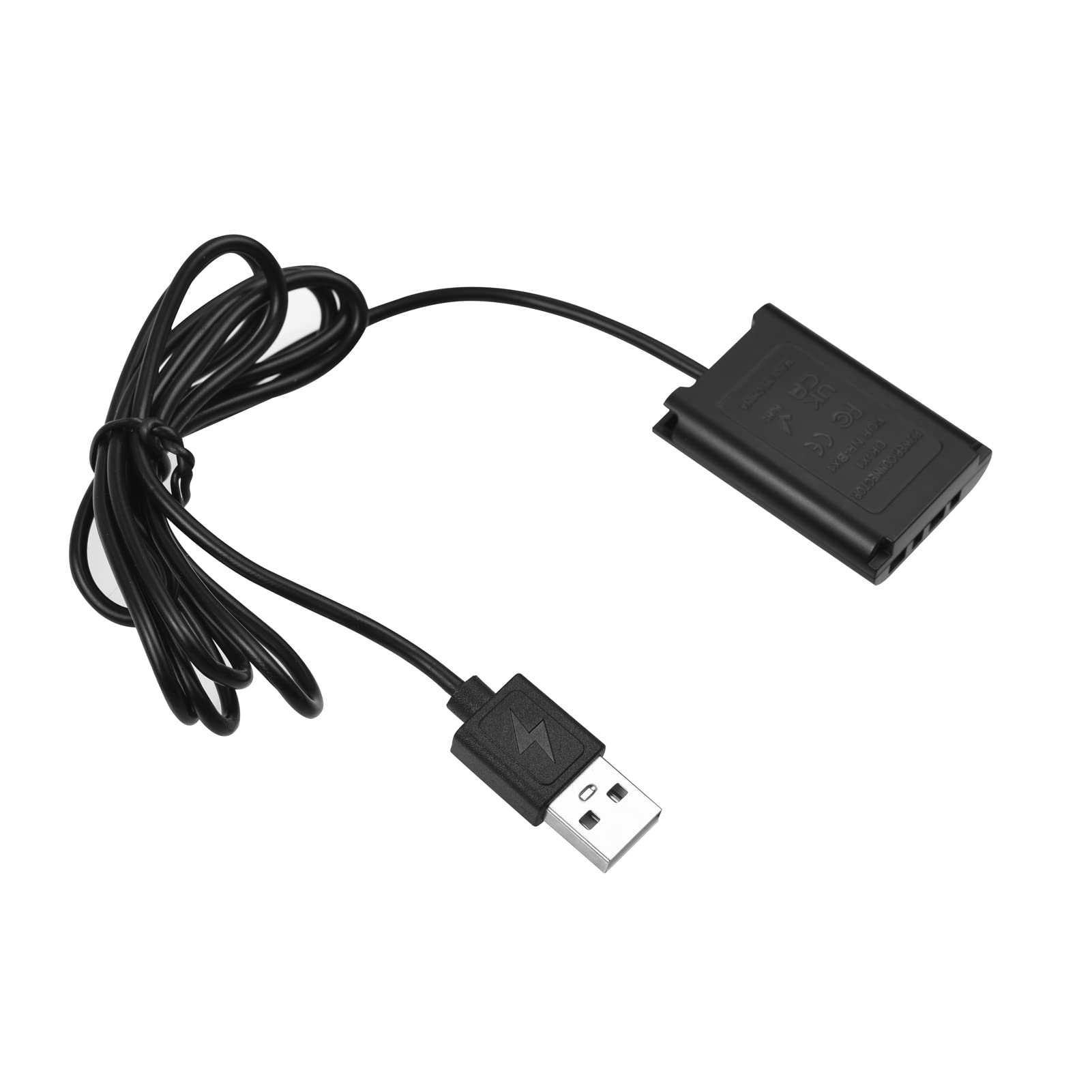 Andoer NP-BX1 Dummy Bateria DK-X1 z kablem przyłączeniowym USB do NPBX1 Dummy akcesoria do podłączenia baterii zamiennik dla Sony DSC-RX1/RX1R/RX100 II III IV V VI VII/M7 M6 M5/WX500 WX350 Aparaty