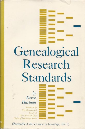 Genealogical Research Standards (Formerly A Bas... B00AN6RC5M Book Cover