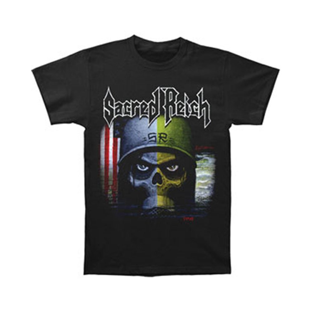 Sacred Reich Men's Ignorance Surf Nicaragua T-shirt Small Black