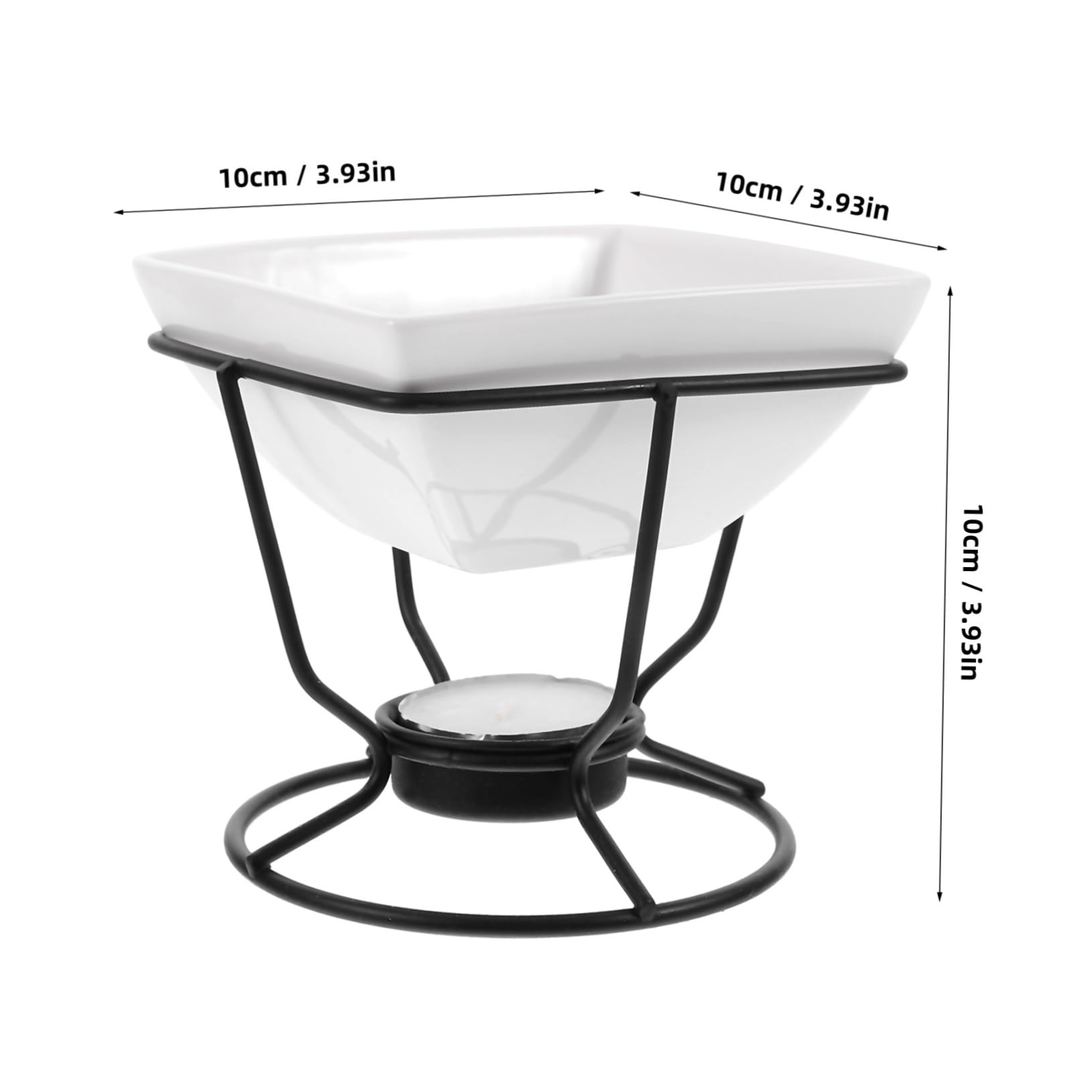 COLLBATH 1Set Chocolate Melting Pot for Cheese Ice and Fondue Baking Tool for Home Use for Melting Chocolate and Cheese Kitchen