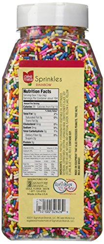 Cake Mate Sprinkles Rainbow 26 Oz - Thumbnail 3