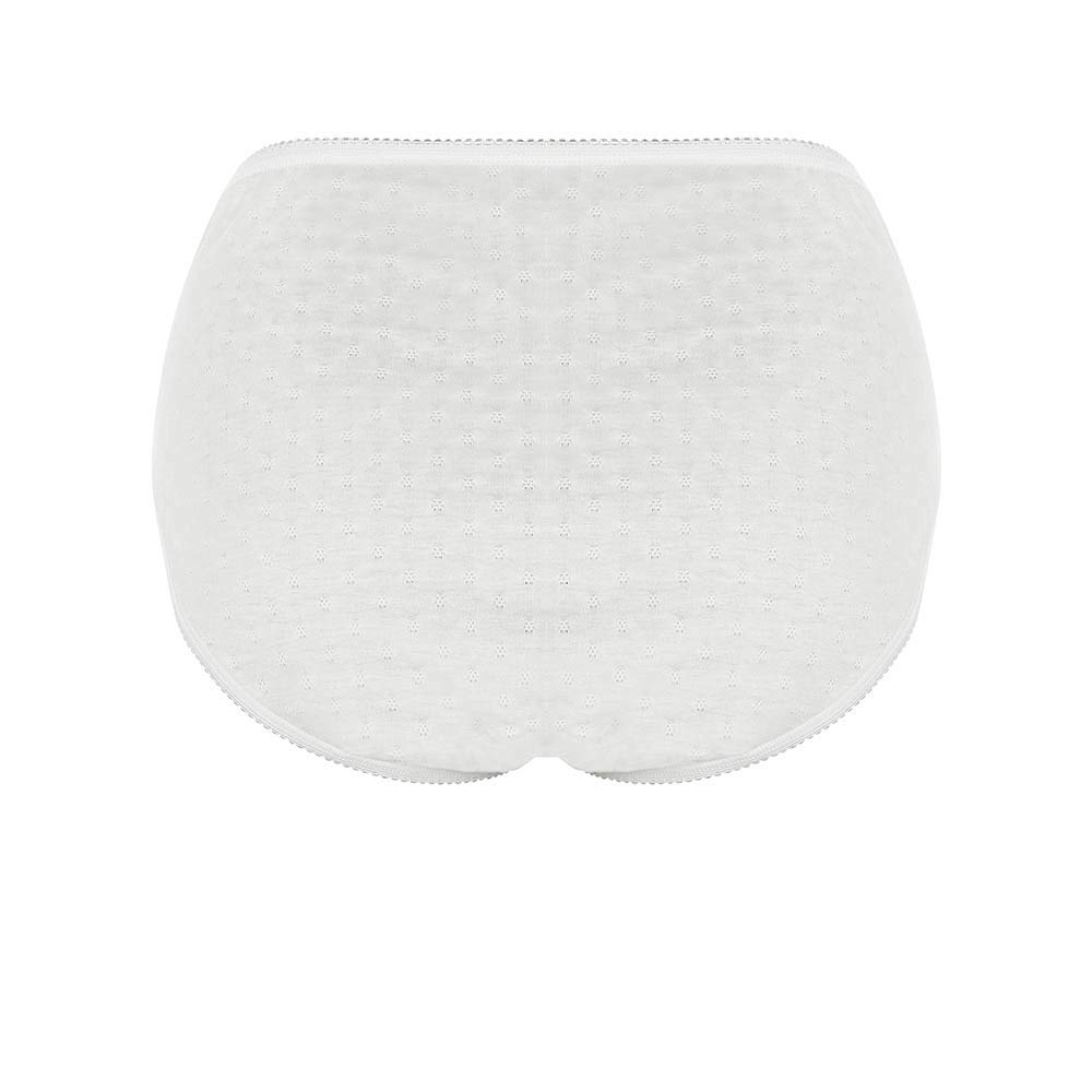 Lot de 6 culottes en fil d'Écosse pour femme art.280 (6 pièces), Blanc, XL