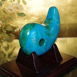 マラカイト 勾玉 Amazon | theory xyz 藍銅鉱(アジュラマラカイト)巨大勾玉