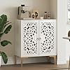 Accent cabinet with doorsentryway cabinet with gold legsdecorative storage cabinet with adjustable shelf accent sideboard buffet cabinet for bedroomentrywayliving roomdining roomwhite  urban country home decor