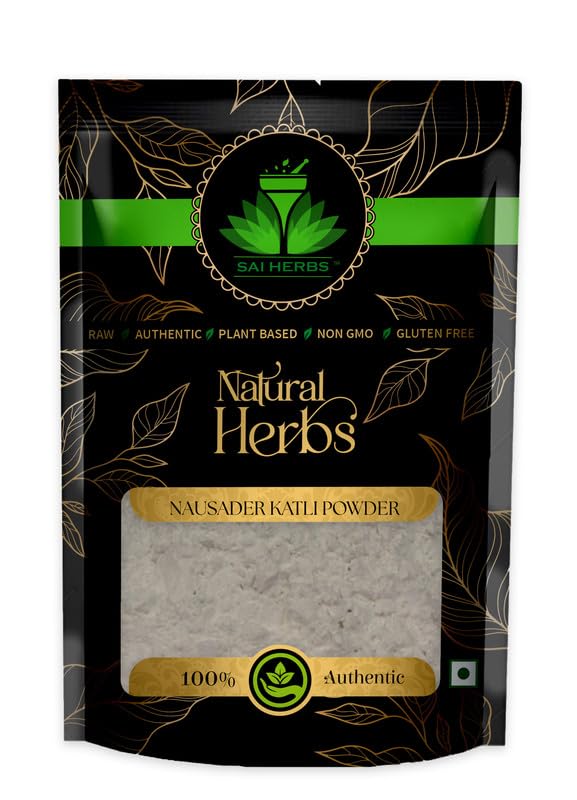 SAI HERBS Nausader Katli Pure Siddha Powder- Nosader Katli Siddha Powder- Ammonium Chloride - Pure & Natural (100 Grams)