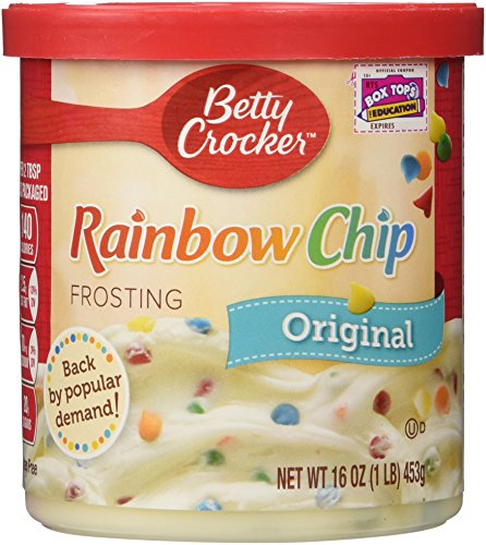 Betty Crocker Rich & Creamy Rainbow Chip Frosting 16 oz (B0005ZIO8K) Amazon Price History, Amazon Price Tracker