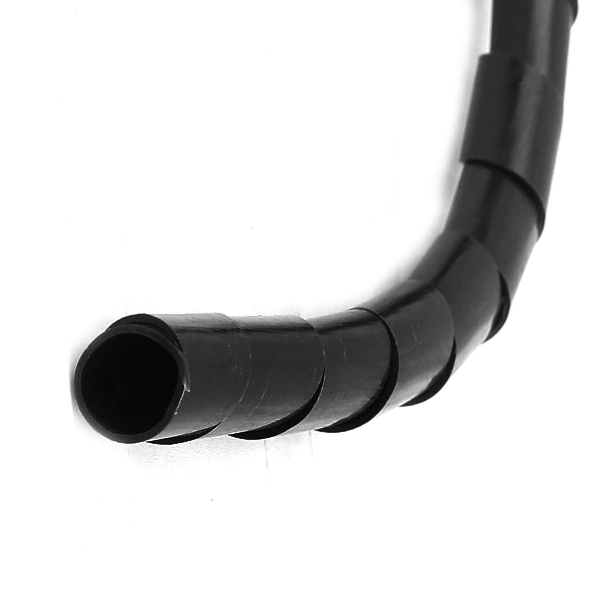 Aexit Home Cinema Shaft Collars TV Cable Wire Organising Wrap Spiral Wrapping Heat Shrinkable Shaft Collars Band 2.5M