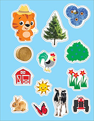 Baby Einstein - On the Farm! Reusable Sticker Book - 100+ Reusable Stickers! - PI Kids