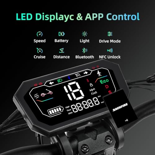 BACKFIRE M8 Electric Scooter for Adults with Local Service Center Dual Motors 1600W*2 Anti-Theft 72km Range Folding E-Scooter - image 9