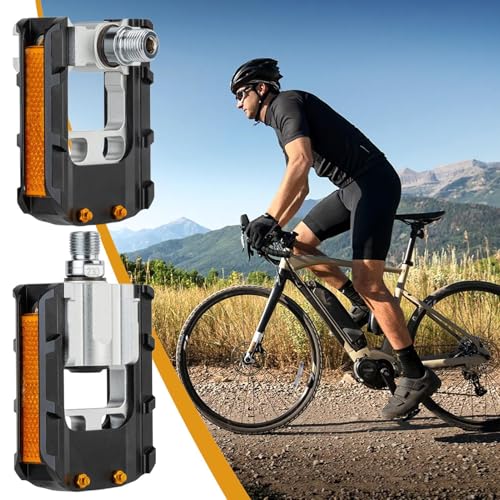 Pédales de vélo électrique pliables en alliage robuste à blocage rapide - 3