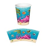 Under The Sea Beverage Cups (8/Pkg)