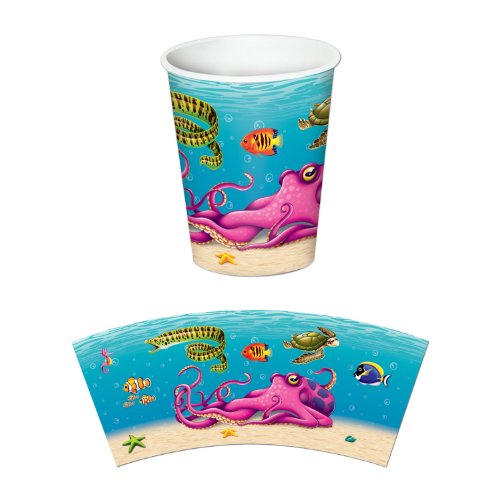 Under The Sea Beverage Cups (8/Pkg)