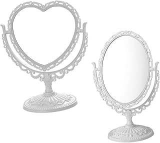 2pcs Double Sided Makeup Mirror Double Sided ...