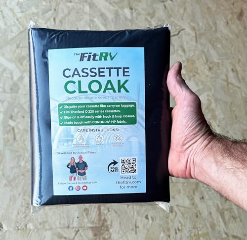 Image of The Fit RV Cassette Cloak | Toilet Cassette Disguise | Fits Thetford C-220 Cassettes