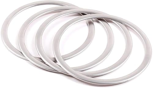 Miniatura 4 de CHEYA Acero inoxidable puerta interior del coche tweeter bocina altavoz anillo decorativo ajuste para BMW X5 E70 X6 E71 2008-2013 Auto Accesorios